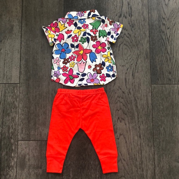 Hanna Andersson infant’s shirt/leggings set - Picture 3 of 8